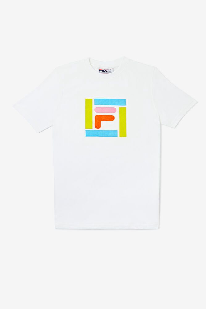 Fila T-Shirt Womens White - Monique - Philippines 2805347-LK